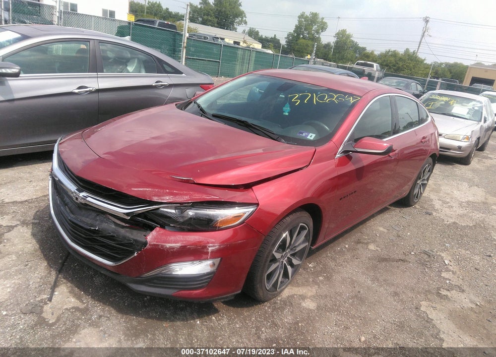 2022 CHEVROLET MALIBU FWD RS VIN: 1G1ZG5ST4NF112076