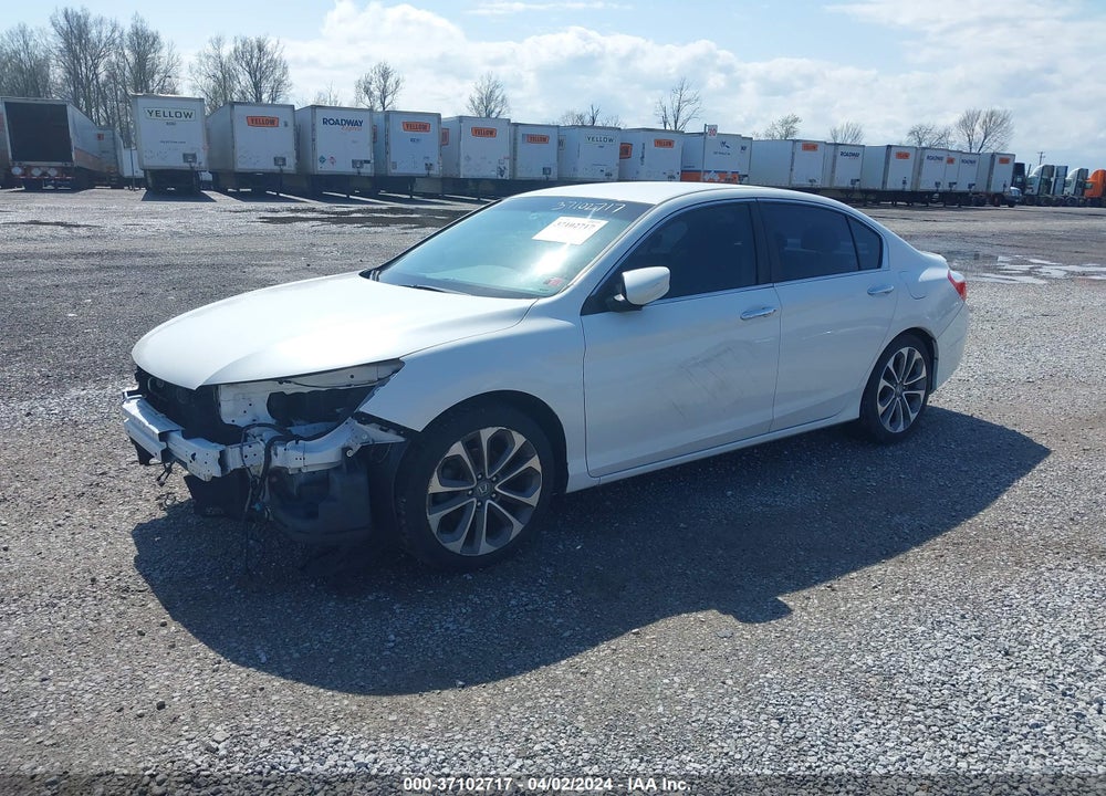 2013 HONDA ACCORD SPORT VIN: 1HGCR2F52DA123480
