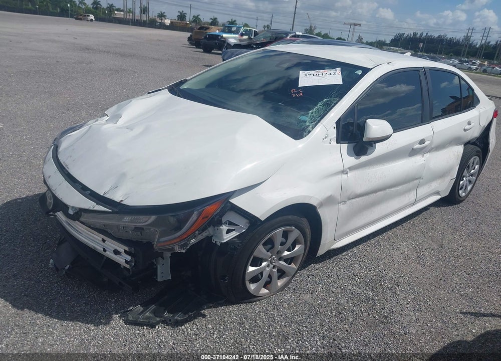 2022 TOYOTA COROLLA VIN: JTDEPMAE6N3027535