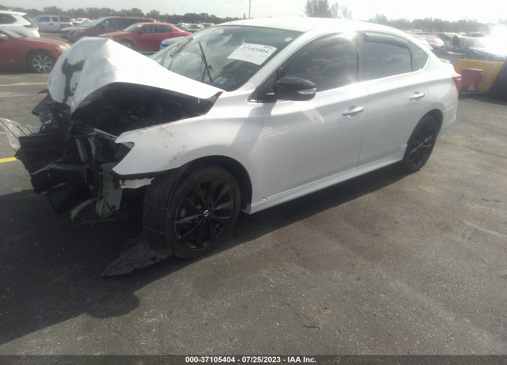 2018 NISSAN SENTRA SR VIN: 3N1AB7AP8JY263544
