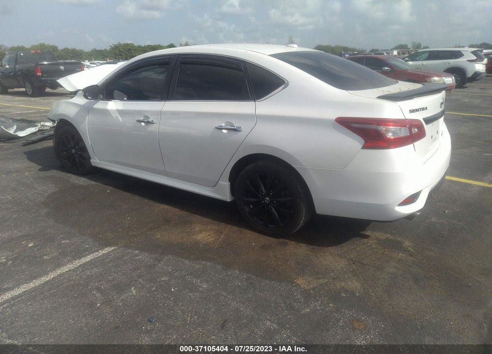 2018 NISSAN SENTRA SR VIN: 3N1AB7AP8JY263544
