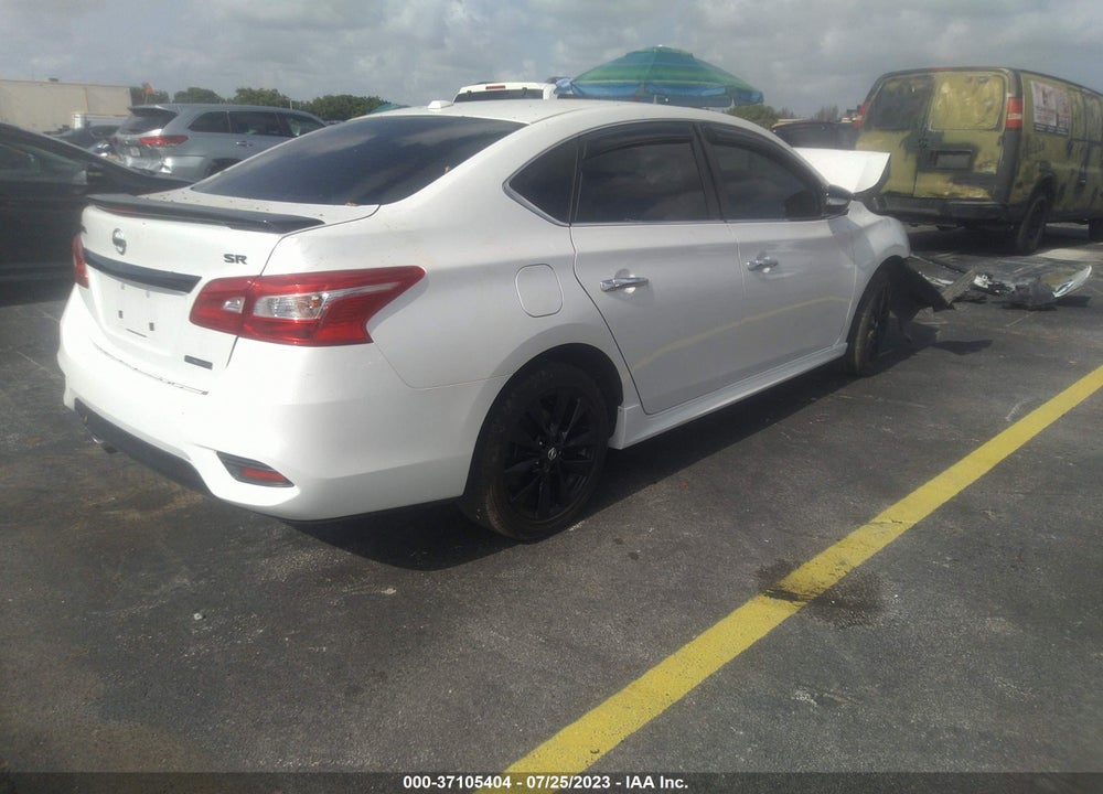 2018 NISSAN SENTRA SR VIN: 3N1AB7AP8JY263544