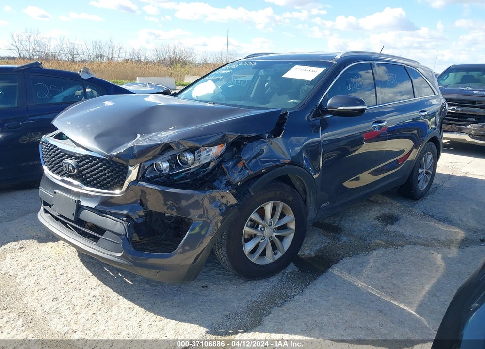 2016 KIA SORENTO 2.4L LX VIN: 5XYPGDA37GG169768