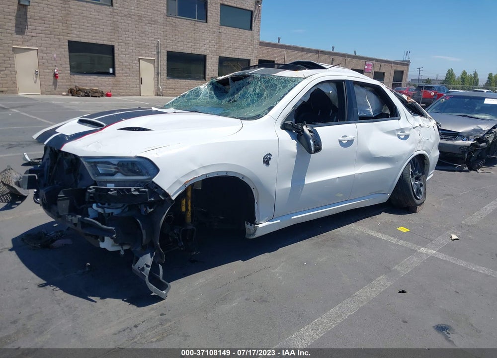 2021 DODGE DURANGO SRT HELLCAT AWD VIN: 1C4SDJH97MC689528