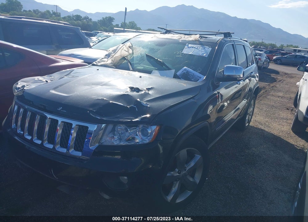 2012 JEEP GRAND CHEROKEE OVERLAND VIN: 1C4RJFCG7CC279899