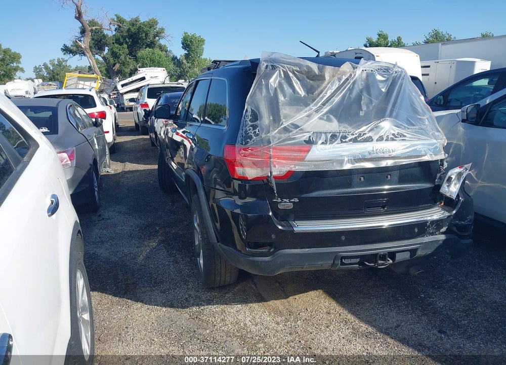 2012 JEEP GRAND CHEROKEE OVERLAND VIN: 1C4RJFCG7CC279899