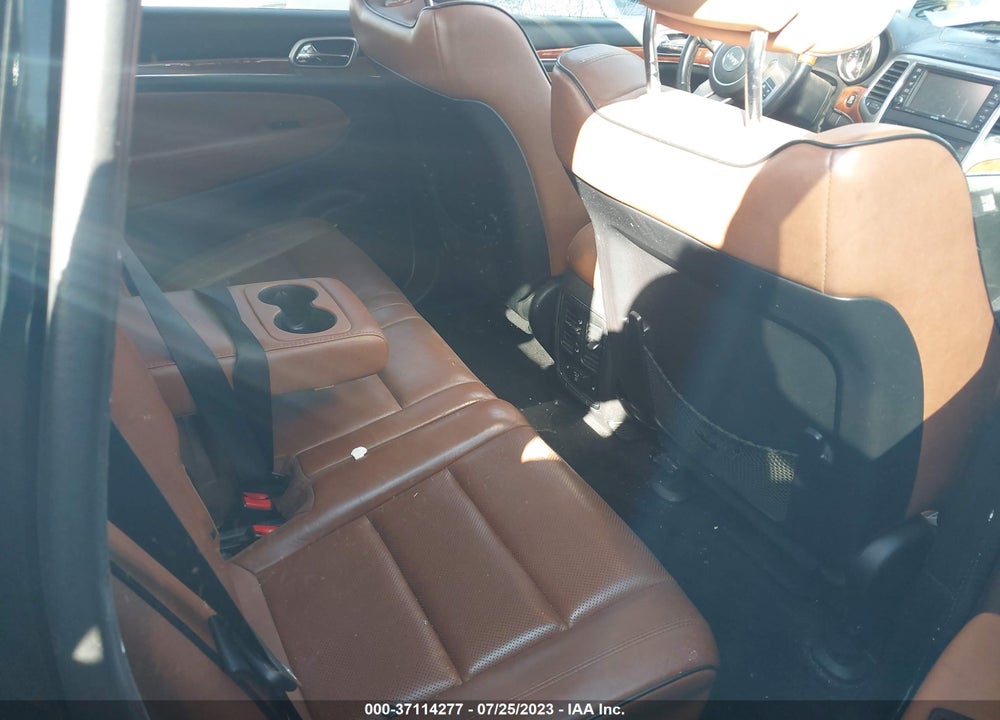 2012 JEEP GRAND CHEROKEE OVERLAND VIN: 1C4RJFCG7CC279899