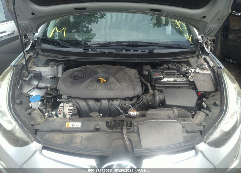 2014 HYUNDAI ELANTRA LIMITED VIN: 5NPDH4AE7EH463131