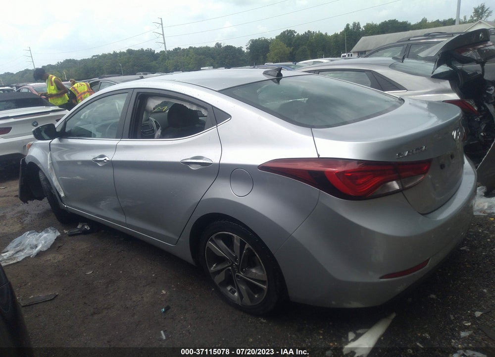 2014 HYUNDAI ELANTRA LIMITED VIN: 5NPDH4AE7EH463131