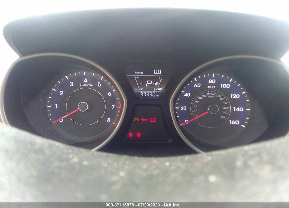 2014 HYUNDAI ELANTRA LIMITED VIN: 5NPDH4AE7EH463131