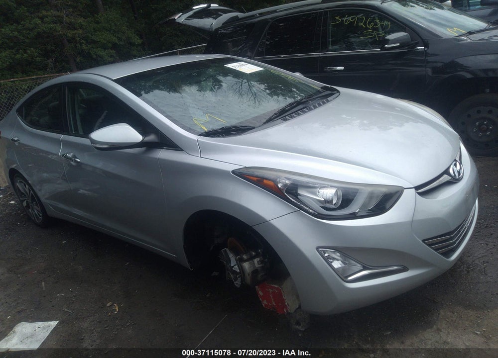 2014 HYUNDAI ELANTRA LIMITED VIN: 5NPDH4AE7EH463131