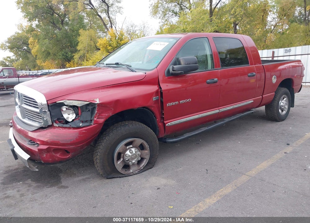 2007 DODGE RAM 1500 LARAMIE VIN: 3D7KS19D47G838042