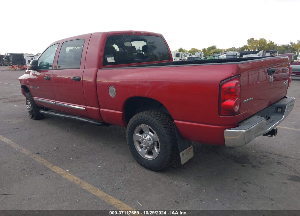 2007 DODGE RAM 1500 LARAMIE VIN: 3D7KS19D47G838042