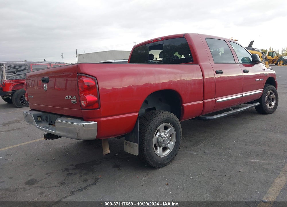 2007 DODGE RAM 1500 LARAMIE VIN: 3D7KS19D47G838042