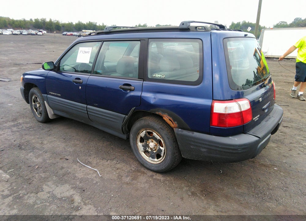 2001 SUBARU FORESTER L VIN: JF1SF63581H746125