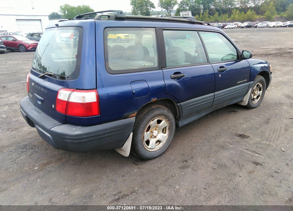 2001 SUBARU FORESTER L VIN: JF1SF63581H746125