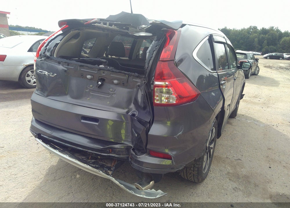 2015 HONDA CR-V TOURING VIN: 5J6RM4H99FL099165