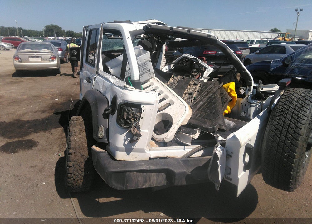 2021 JEEP WRANGLER UNLIMITED SPORT RHD 4X4 VIN: 1C4HJXKNXMW703657