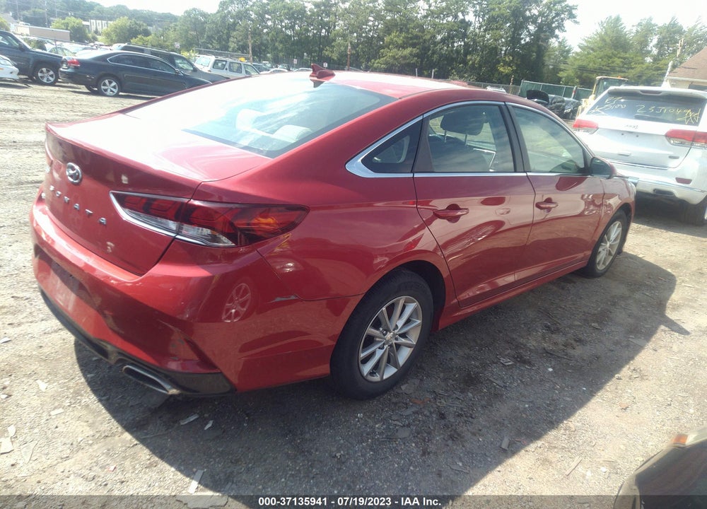 2018 HYUNDAI SONATA SE VIN: 5NPE24AF5JH637402