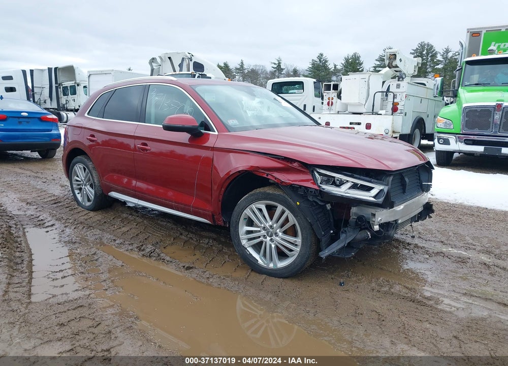 2019 AUDI Q5 45 PREMIUM VIN: WA1CNAFY3K2083460