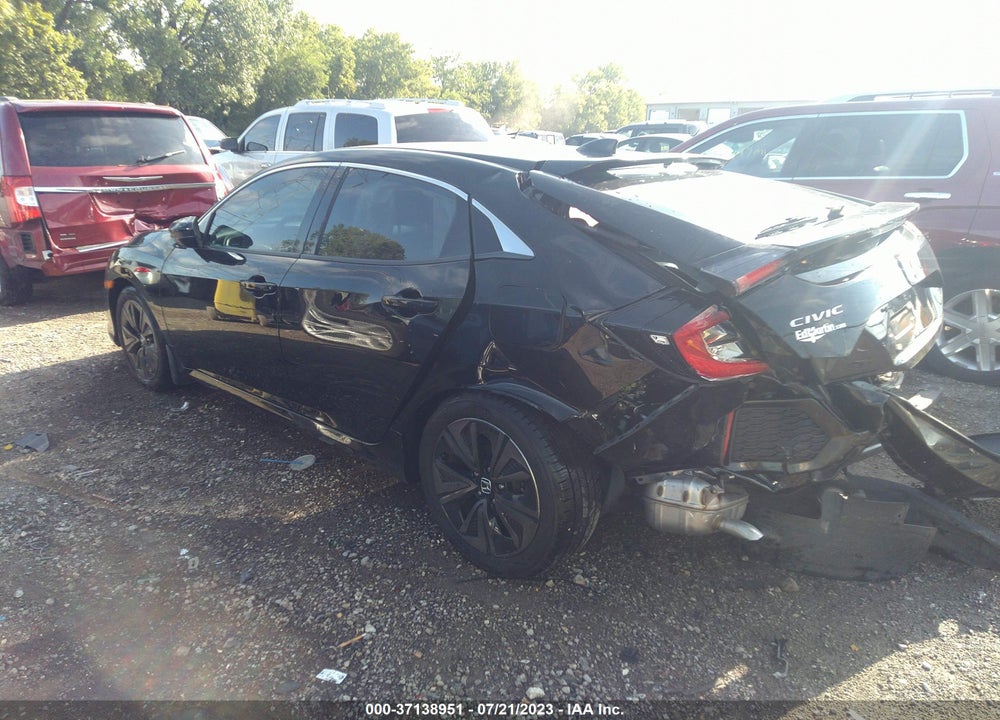 2018 HONDA CIVIC EX VIN: SHHFK7H54JU223799
