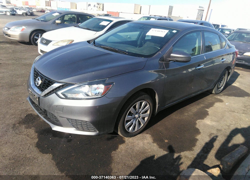 2017 NISSAN SENTRA SV VIN: 3N1AB7AP7HL718889