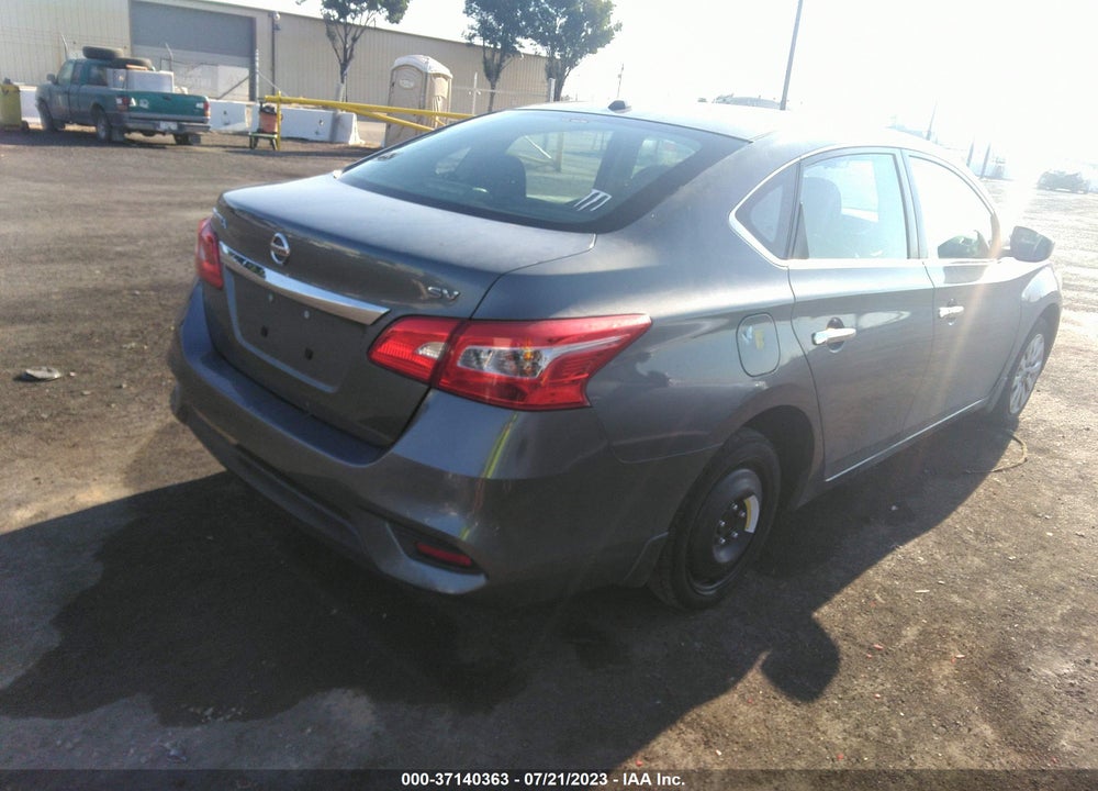 2017 NISSAN SENTRA SV VIN: 3N1AB7AP7HL718889