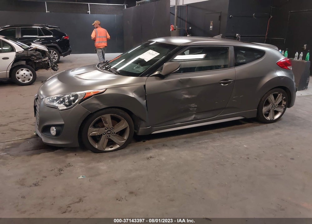 2013 HYUNDAI VELOSTER VIN: KMHTC6AE5DU096445