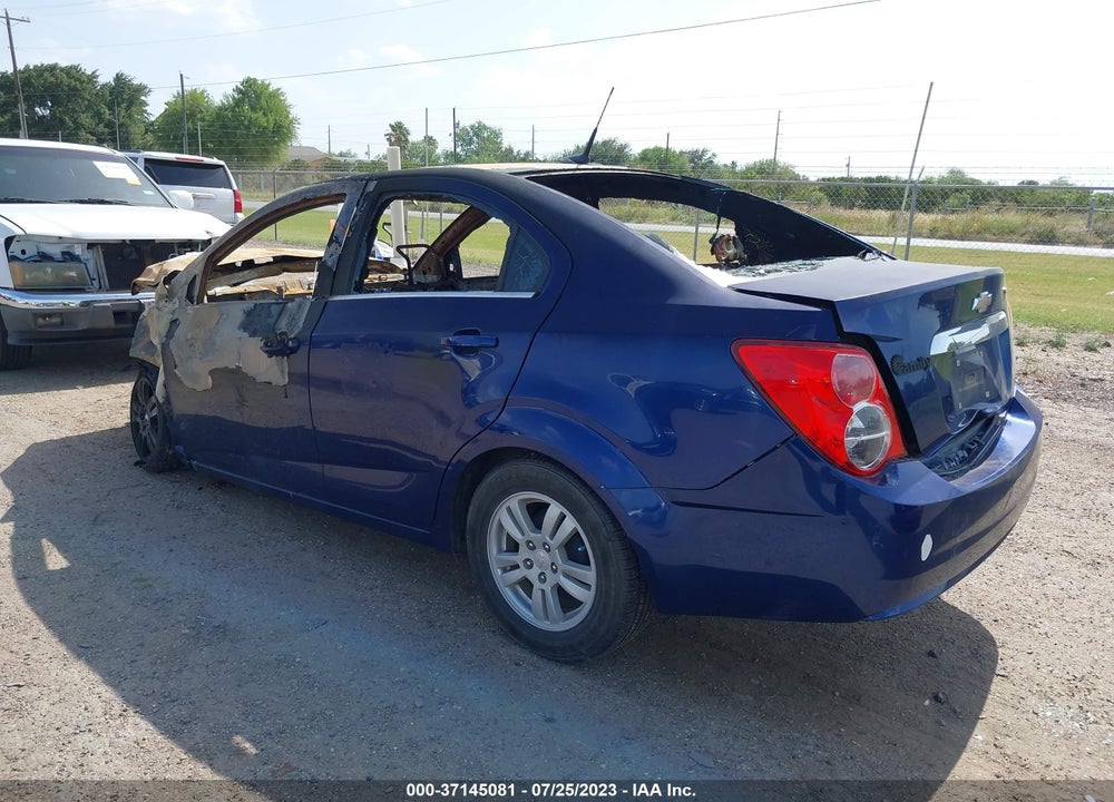 2014 CHEVROLET SONIC LT AUTO VIN: 1G1JC5SH5E4134748