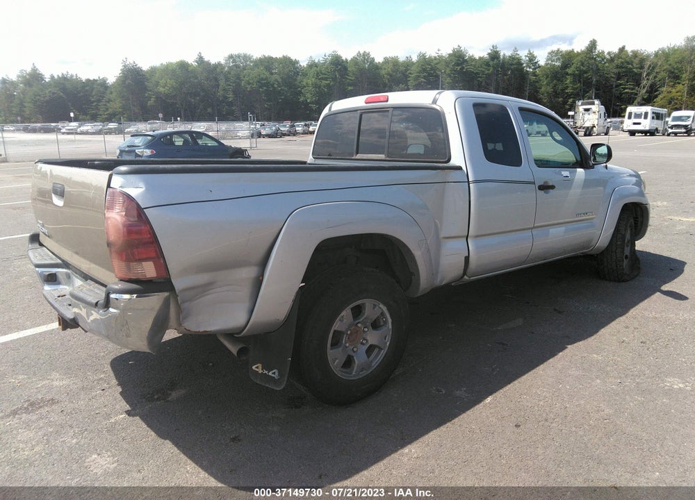 2006 TOYOTA TACOMA BASE V6 VIN: 5TEUU42N36Z155155