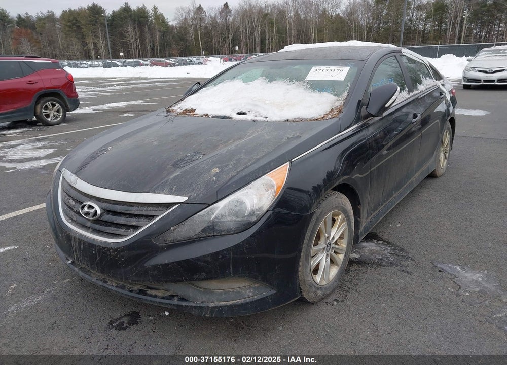 2014 HYUNDAI SONATA GLS VIN: 5NPEB4AC4EH946385
