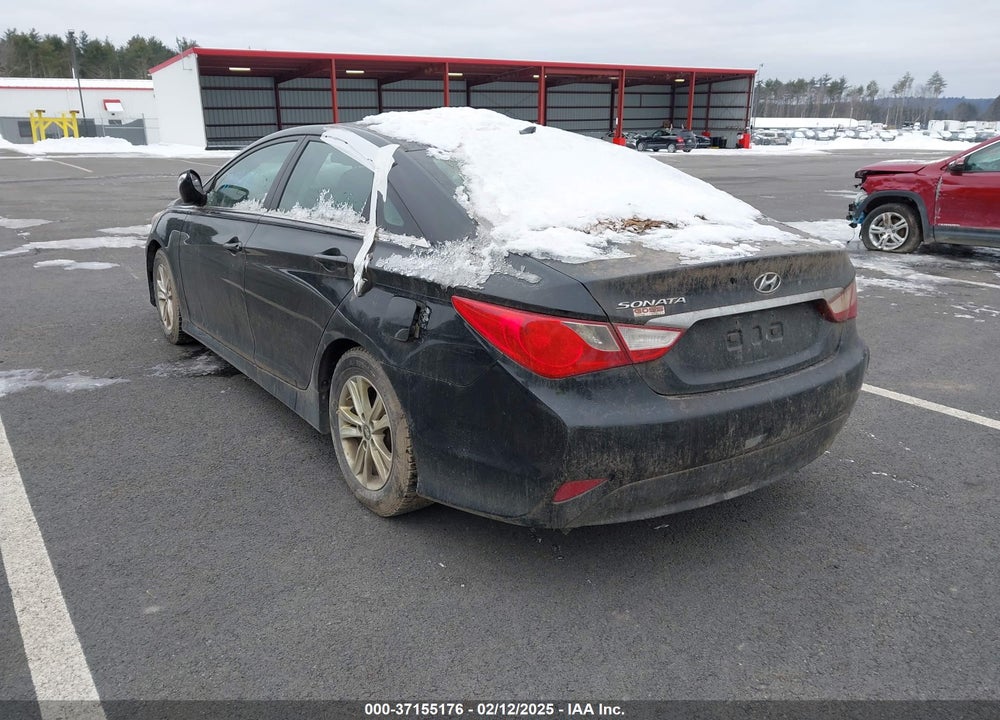 2014 HYUNDAI SONATA GLS VIN: 5NPEB4AC4EH946385