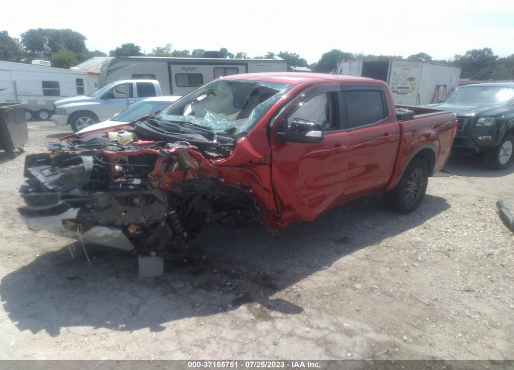 2019 FORD RANGER LARIAT VIN: 1FTER4FH6KLA19511