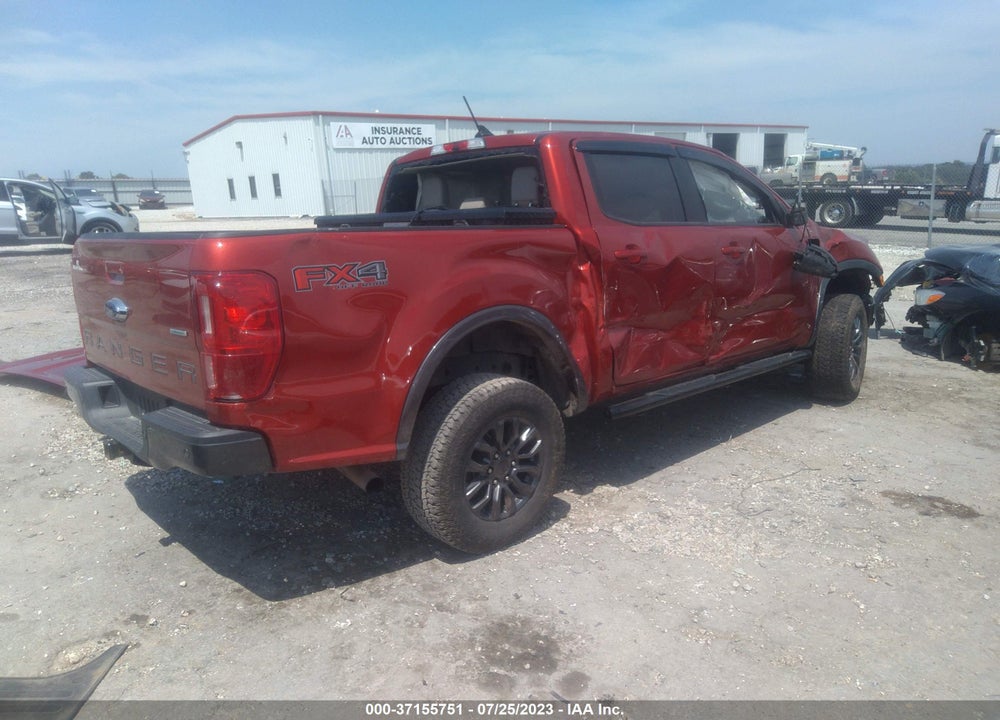 2019 FORD RANGER LARIAT VIN: 1FTER4FH6KLA19511