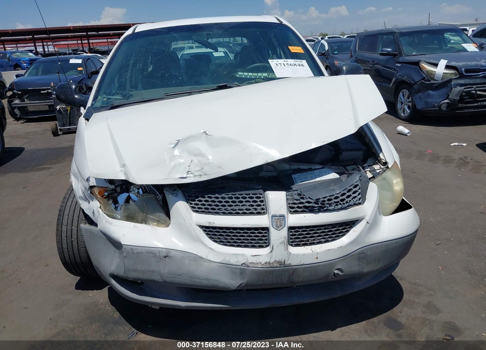 2001 DODGE CARAVAN SE VIN: 1B4GP25341B191854