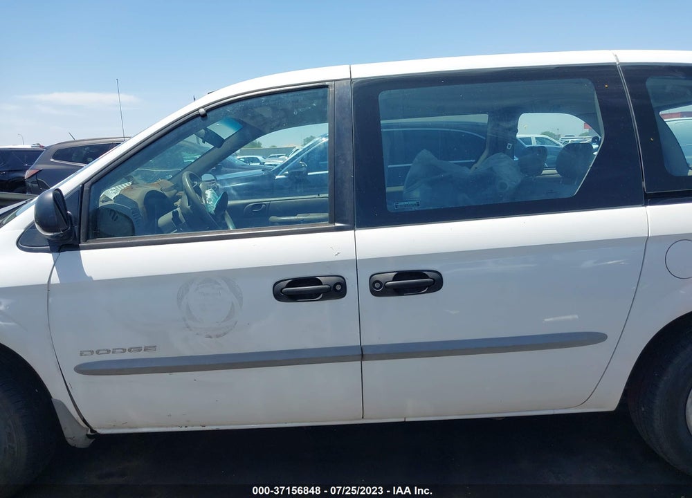 2001 DODGE CARAVAN SE VIN: 1B4GP25341B191854