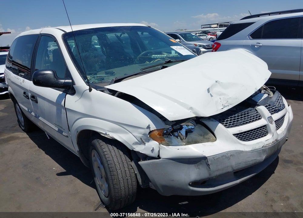 2001 DODGE CARAVAN SE VIN: 1B4GP25341B191854