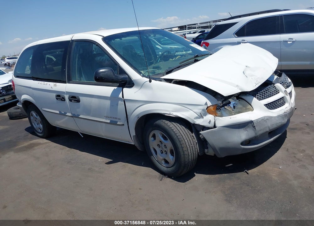 2001 DODGE CARAVAN SE VIN: 1B4GP25341B191854