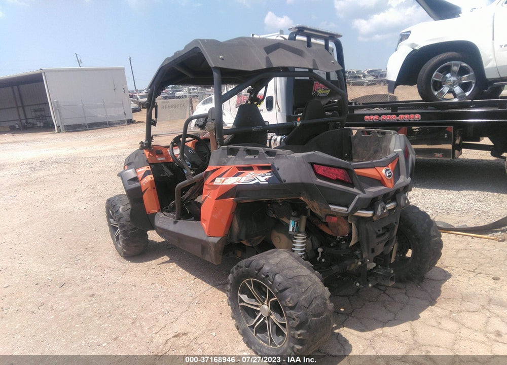 2018 CFMOTO ZFORCE 800EX VIN: LCELVYZ13J6001764