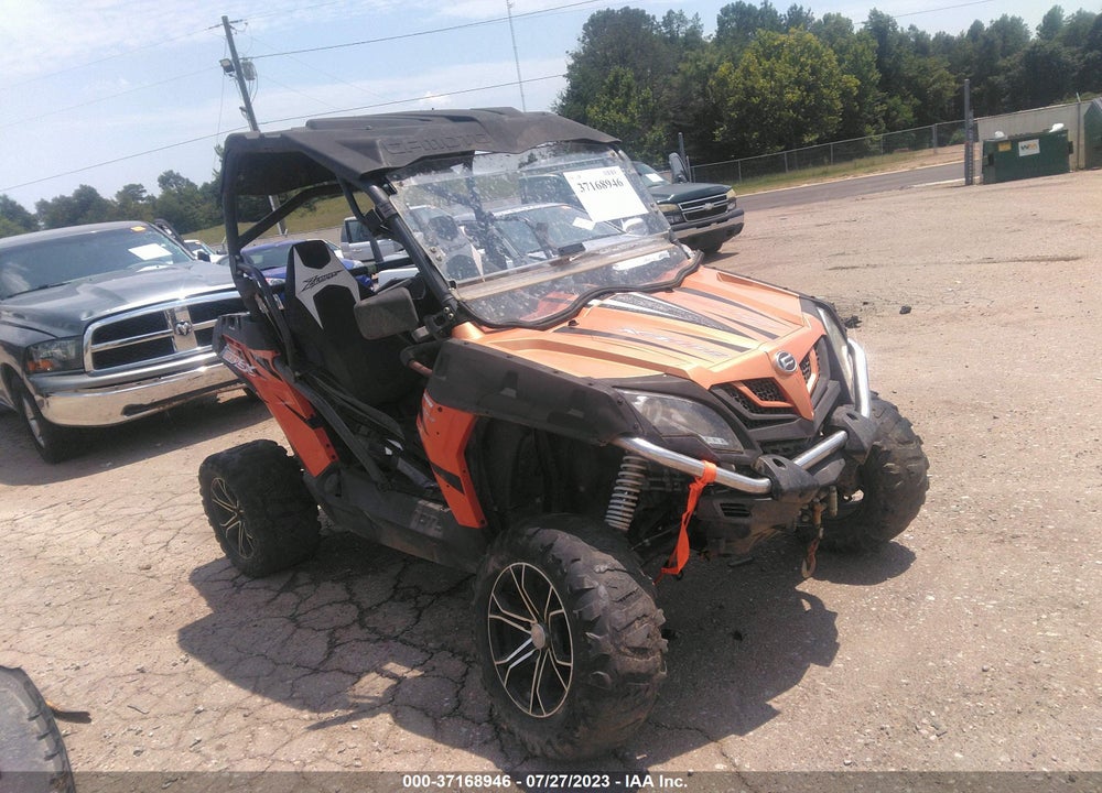 2018 CFMOTO ZFORCE 800EX VIN: LCELVYZ13J6001764