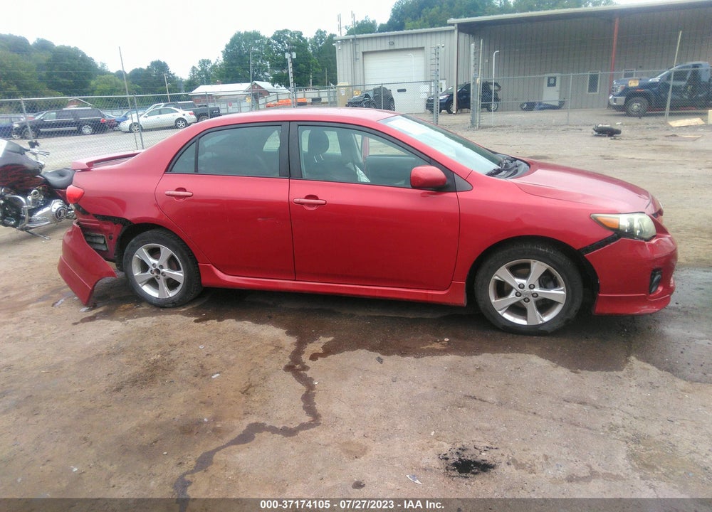 2011 TOYOTA COROLLA S VIN: 2T1BU4EE0BC694917