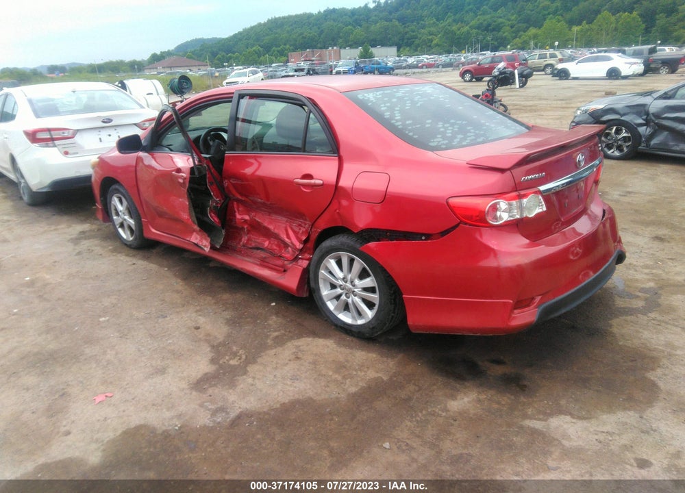2011 TOYOTA COROLLA S VIN: 2T1BU4EE0BC694917