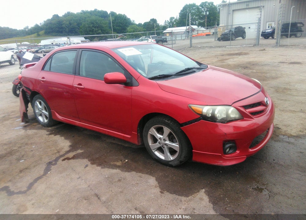 2011 TOYOTA COROLLA S VIN: 2T1BU4EE0BC694917
