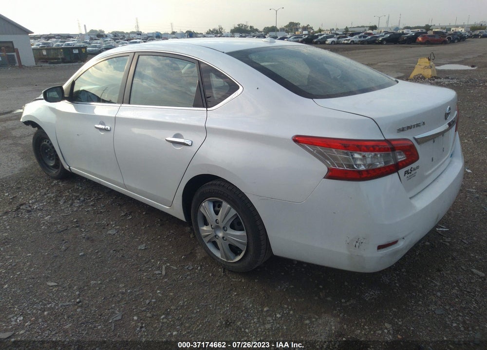 2013 NISSAN SENTRA SV VIN: 3N1AB7AP8DL719186