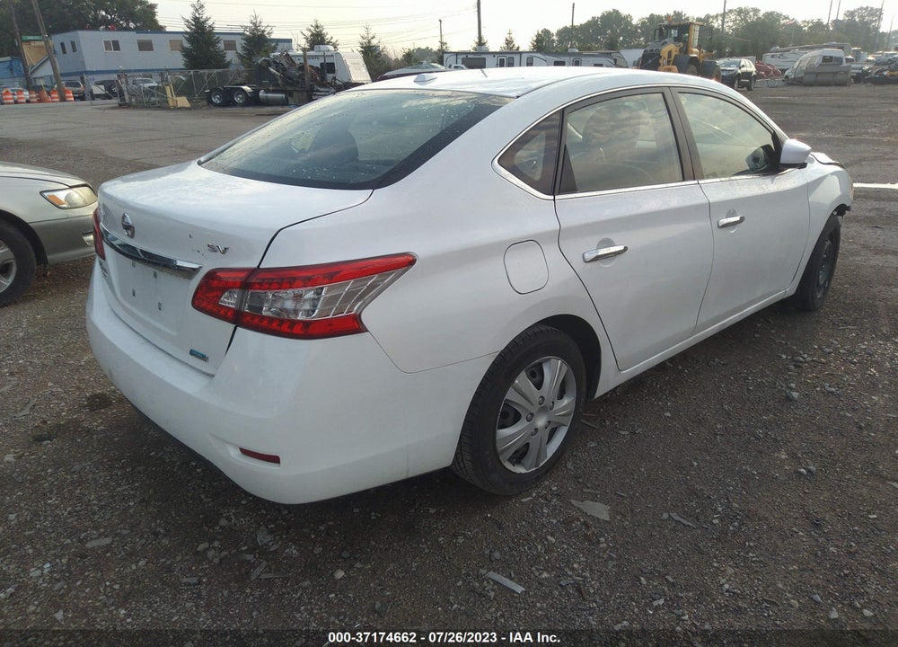 2013 NISSAN SENTRA SV VIN: 3N1AB7AP8DL719186