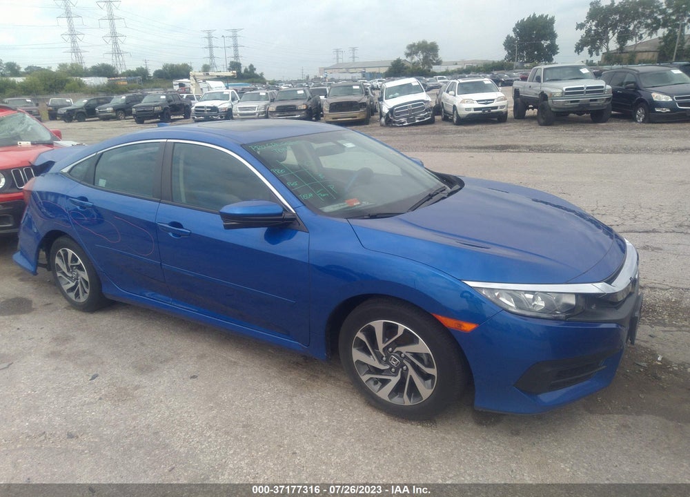 2018 HONDA CIVIC EX VIN: 19XFC2F73JE023072