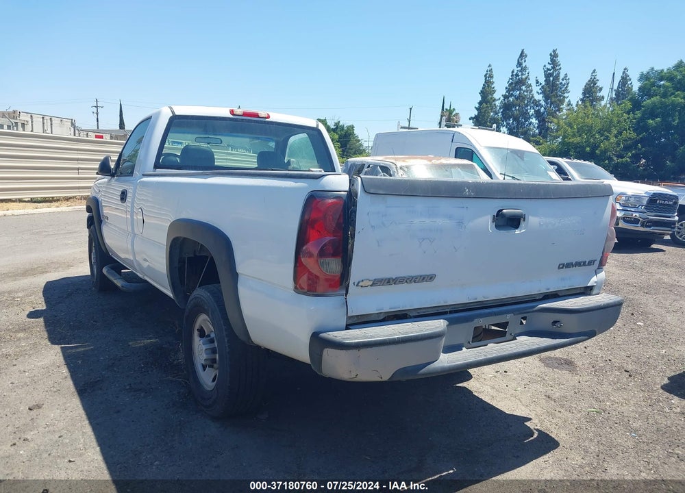 2007 CHEVROLET SILVERADO 2500HD CLASSIC WORK TRUCK VIN: 1GCHK24UX7E178033