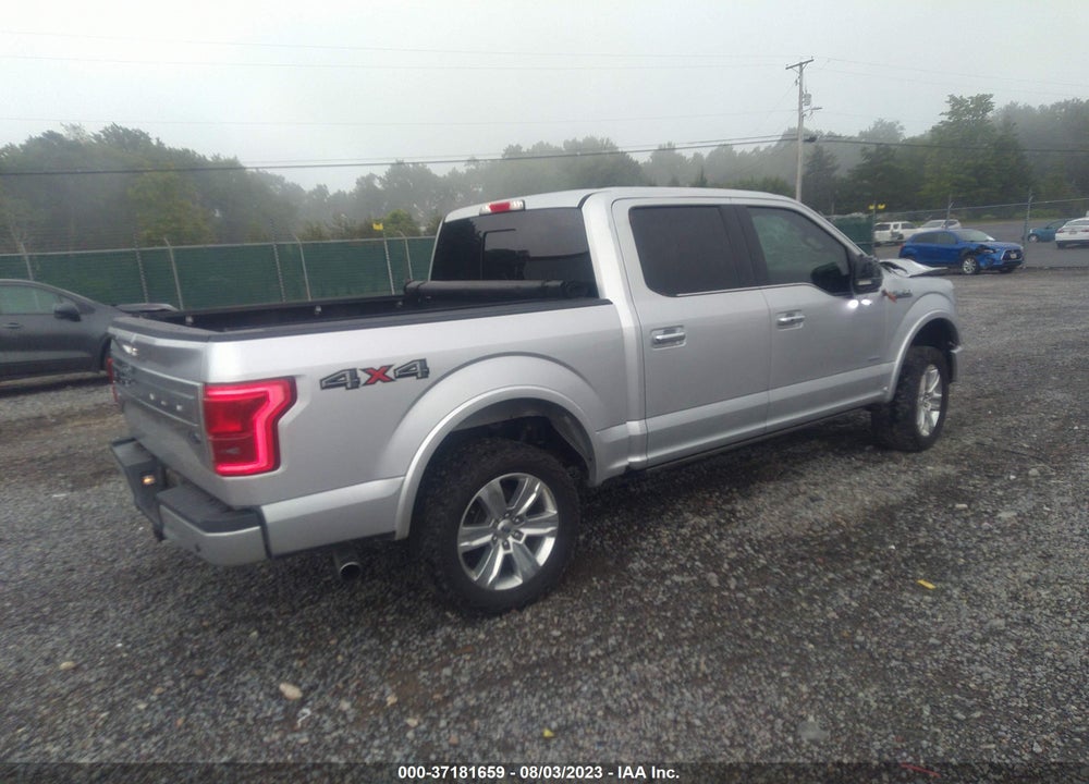 2015 FORD F-150 PLATINUM VIN: 1FTEW1EGXFFC22051