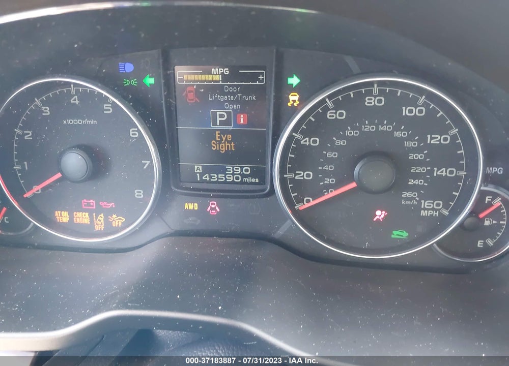 2014 SUBARU OUTBACK VIN: 4S4BRDPC9E2203871