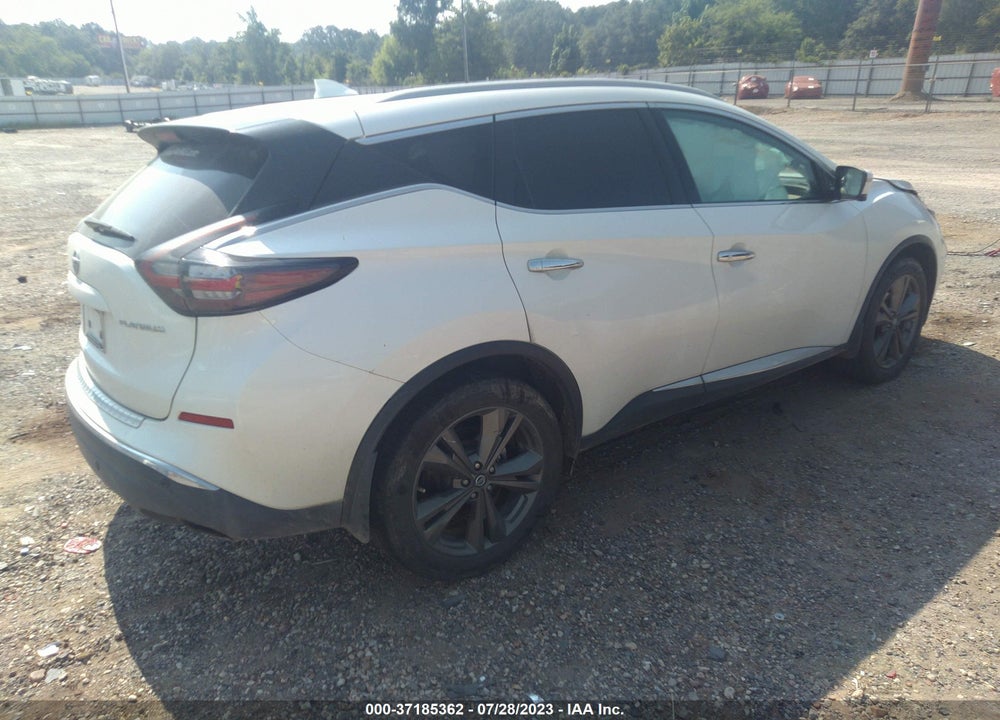 2019 PLATINUM NISSAN MURANO VIN: 5N1AZ2MJ5KN124968
